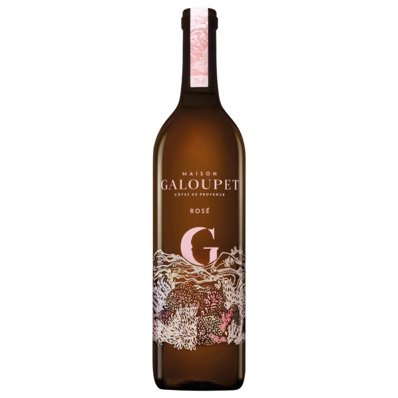 Vin biologique rosé de Provence cuvée G de Galoupet