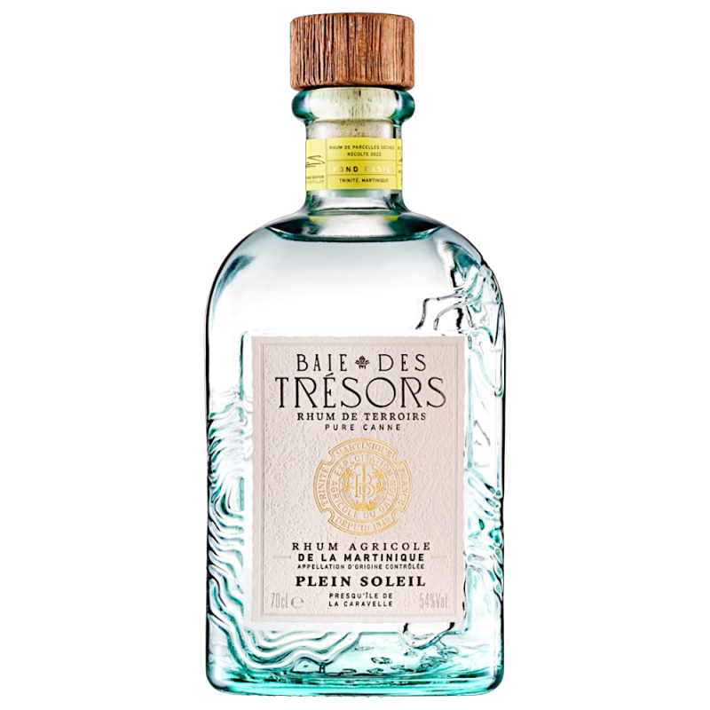 Baie des Trésors Plein Soleil Rhum blanc de Martinique