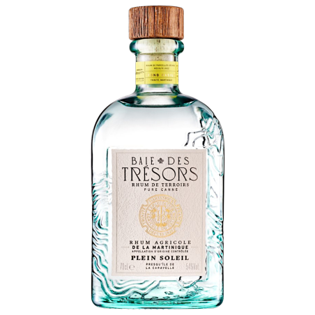 Baie des Trésors Plein Soleil Rhum blanc de Martinique Baie des Trésors Plein Soleil Rhum blanc de Martinique