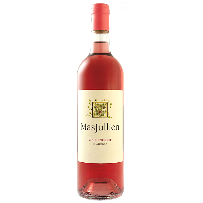 Vin rosé bio du Languedoc Mas Julien cuvée Vin d'une nuit