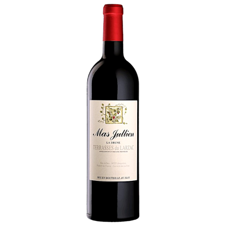 Vin rouge des Terrasses du Larzac Mas Julien La Brune