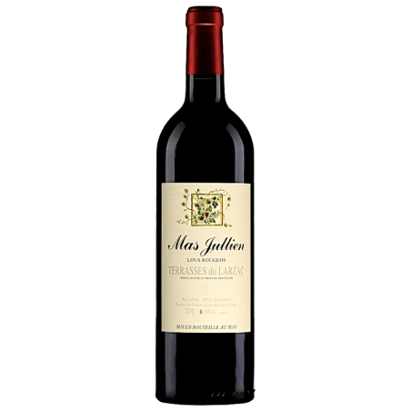Vin rouge des Terrasses du Larzac Mas Julien Lous Rougeos Vin rouge des Terrasses du Larzac Mas Julien Lous Rougeos