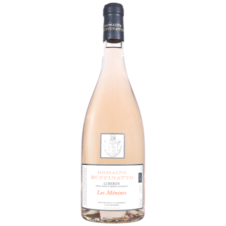 Vin rosé biologique du Luberon Christian Ruffinatto cuvée Les Ménines
