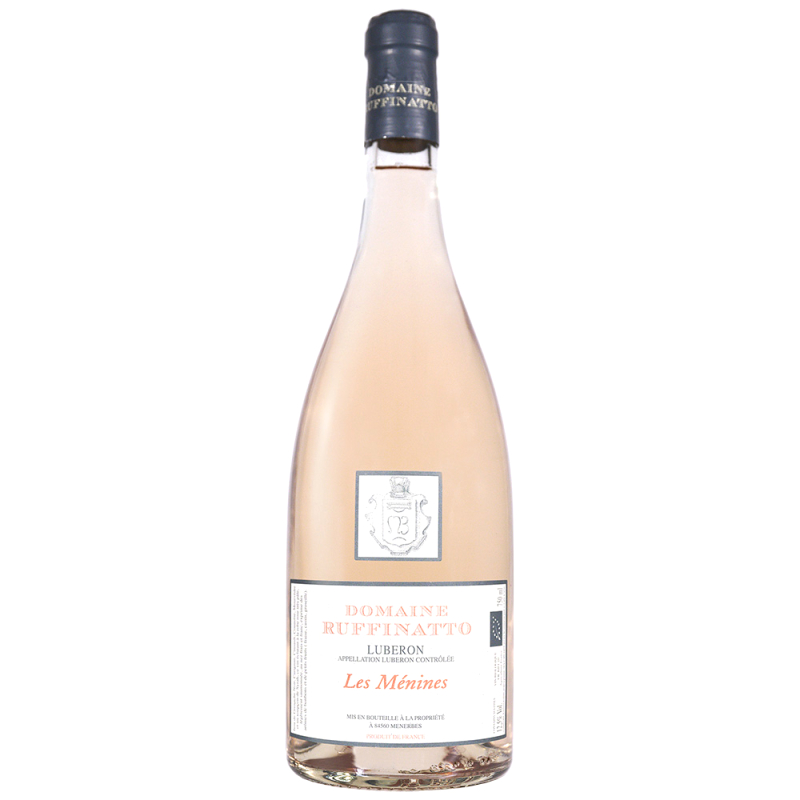 Vin rosé biologique du Luberon Christian Ruffinatto cuvée Les Ménines