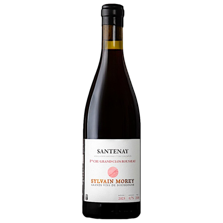 Vin rouge de Santenay Sylvain Morey Grand clos Rousseau 1er cru