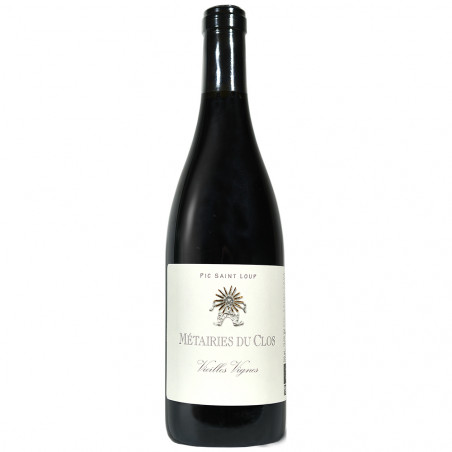 Vin rouge du Pic Saint Loup du Clos Marie cuvée Métairies du Clos