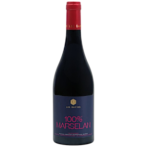 Vin rouge bio du Luberon 100% Marselan, domaine Les Davids Vin rouge bio du Luberon 100% Marselan, domaine Les Davids