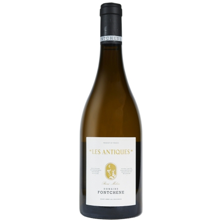Vin blanc biodynamique d'IGP Alpilles domaine Fontchêne cuvée Les Antiques