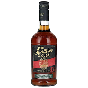 Ron Santiago de Cuba Rhum vieux Extra Añejo 12 ans d'âge Ron Santiago de Cuba Rhum vieux Extra Añejo 12 ans d'âge