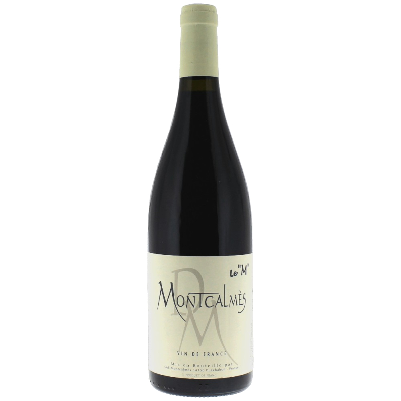 Vin rouge du Languedoc domaine Montcalmès Cuvée Mourvèdre