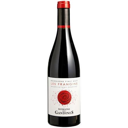 Vin rouge biologique de Bourgogne Domaine les Gandines cuvée Les Frangins
