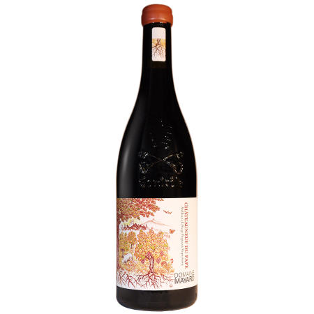 Vin rouge bio de Châteauneuf du Pape du domaine Mayard