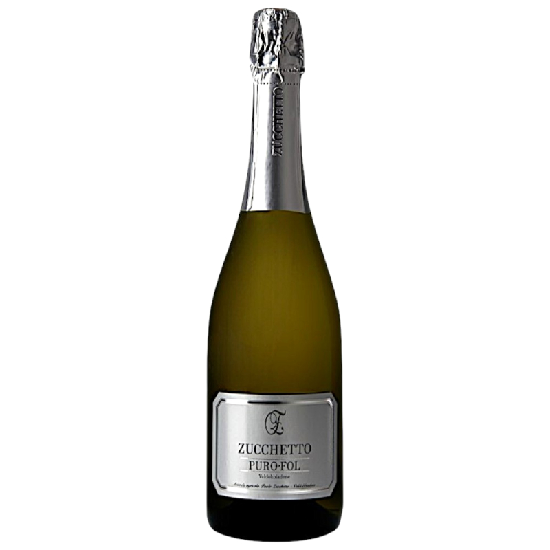 Vin blanc de Prosecco Puro-Fol Extra-Brut du domaine Zucchetto