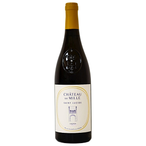 Vin blanc du Luberon du château de Mille, cuvée Saint Lucide Vin blanc du Luberon du château de Mille, cuvée Saint Lucide