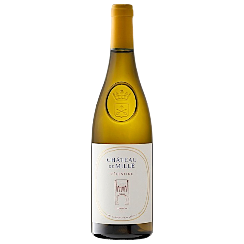 Vin blanc du Luberon du château de Mille, cuvée Célestine