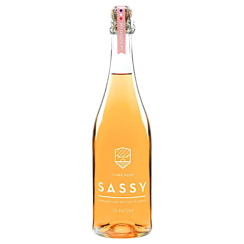 Cidre de Normandie rosé de Sassy