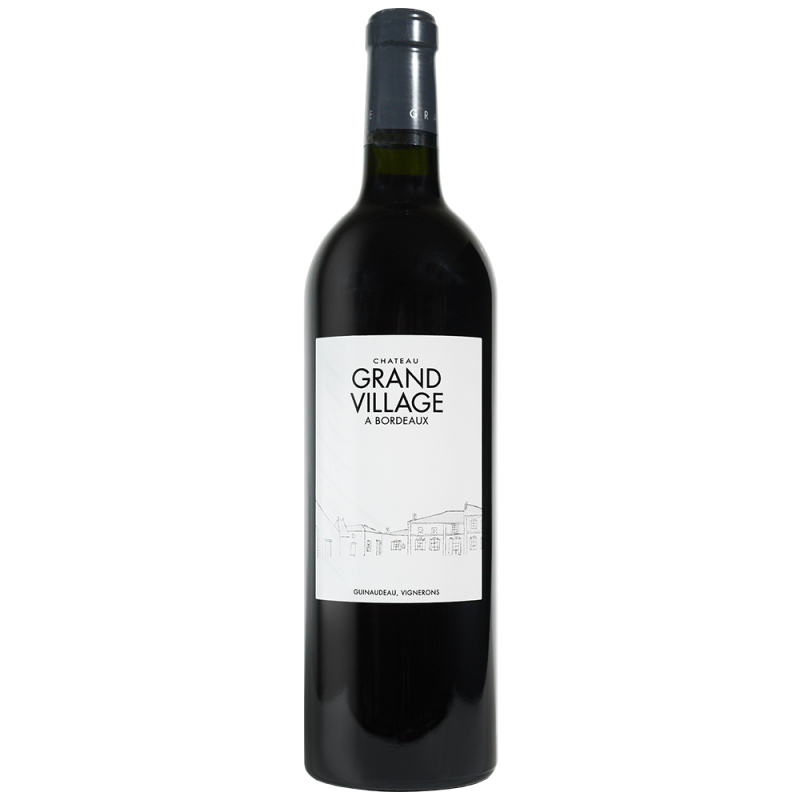 Vin rouge de Bordeaux Supérieur Château Grand-Village