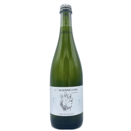 Vin blanc effervescent L'Ancienne Cure Ca Sulfit !
