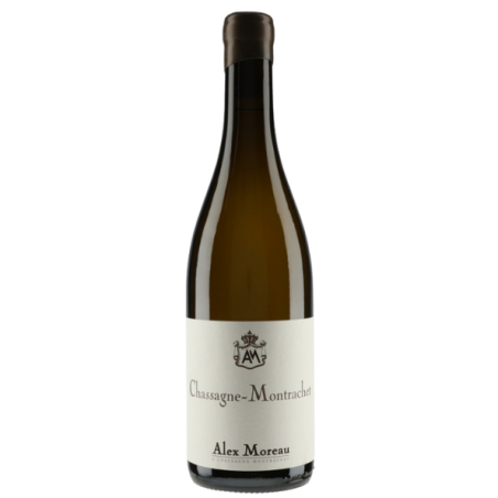 Vin blanc de Chassagne Montrachet du domaine Alex Moreau