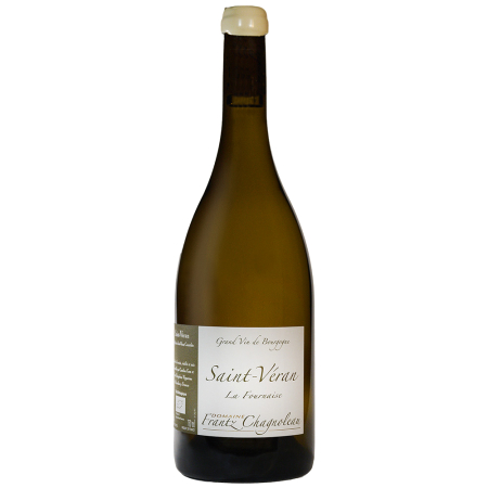 Vin blanc biologique de Saint-Véran Frantz Chagnoleau cuvée La Fournaise