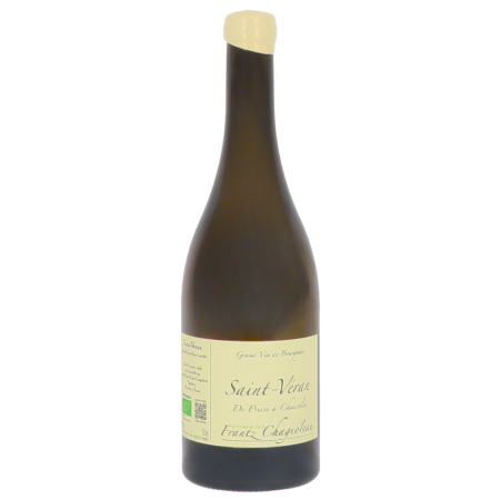 Vin blanc biologique de Saint-Véran Frantz Chagnoleau cuvée De Prissé à Chasselas