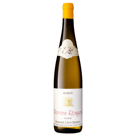 Vin blanc biologique d'Alsace Les Pierres Rouges du Domaine Léon Boesch