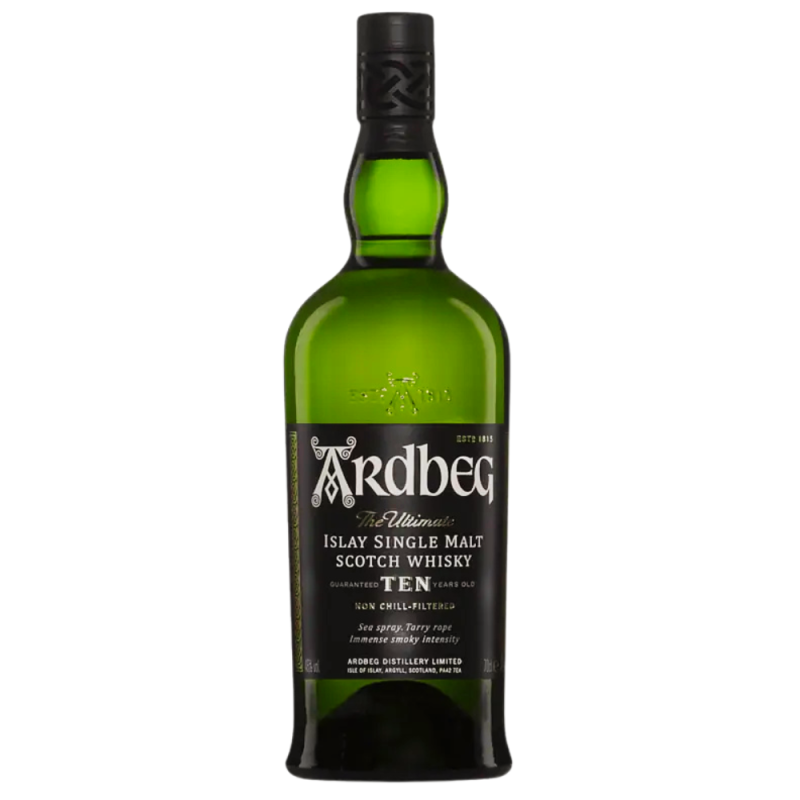 Whisky Islay Single Malt d'Ecosse Ardbeg Ten