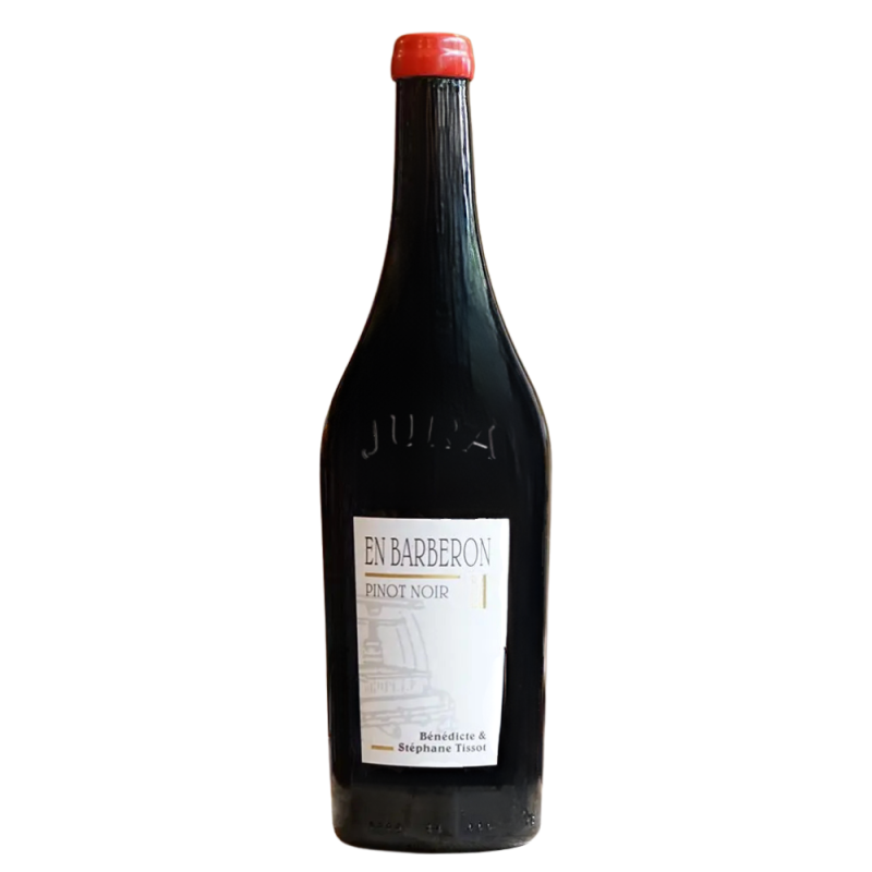 Vin rouge biodynamique de Côtes du Jura - Tissot - cuvée En Barberon - Pinot noir