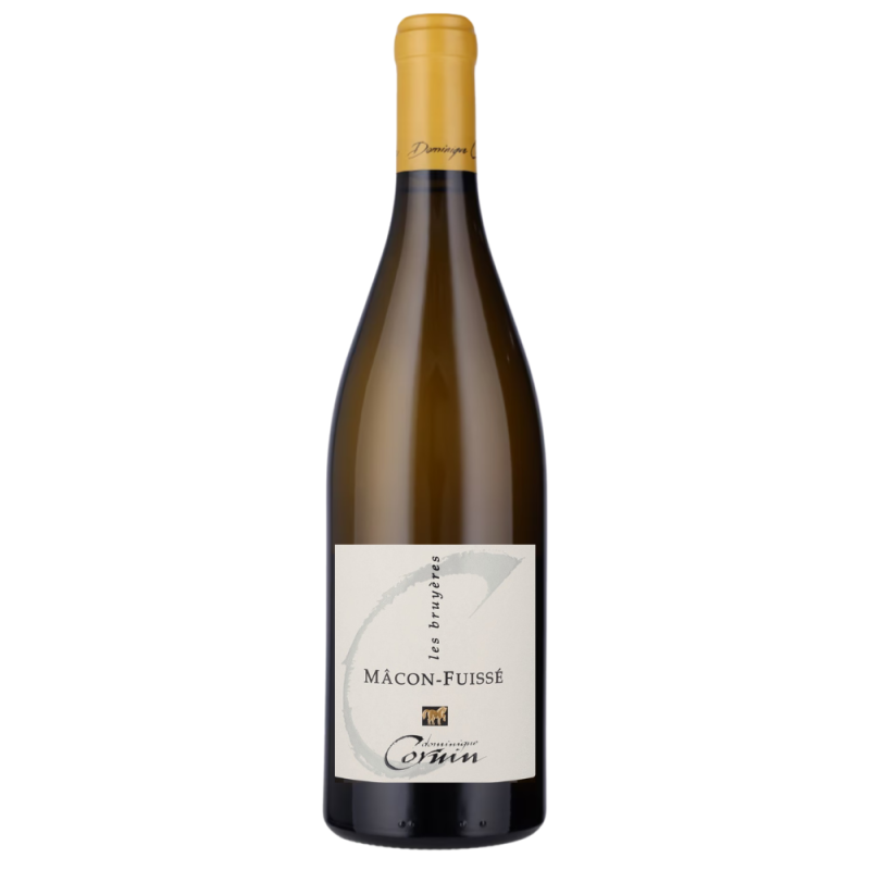 Vin blanc bio de Pouilly-Fuissé domaine Cornin cuvée Les Bruyères