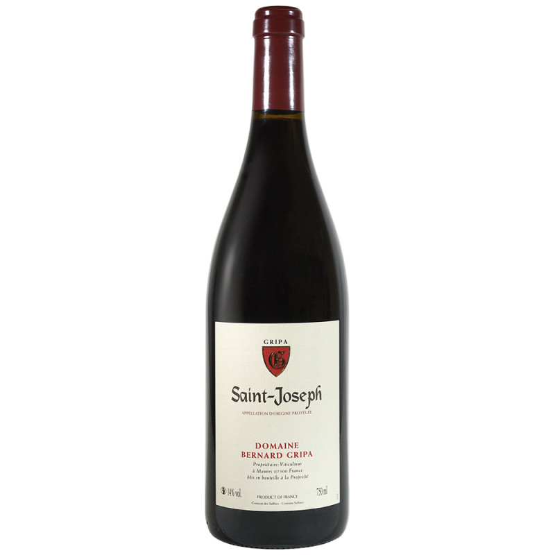 Vin rouge de Saint-Joseph domaine Bernard Gripa