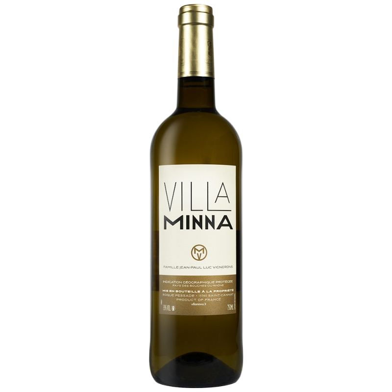Vin blanc bio de Provence Villa Minna