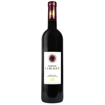 Vin rouge biologique de Pierrevert Domaine La Blaque