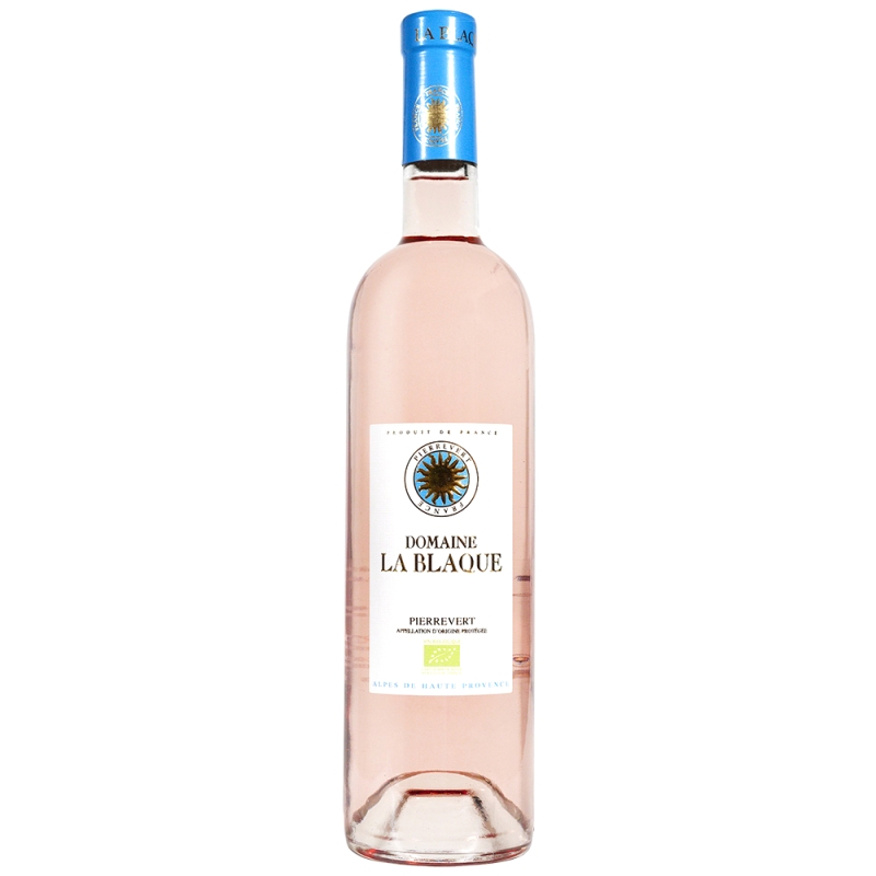 Vin rosé bio de Pierrevert domaine La Blaque