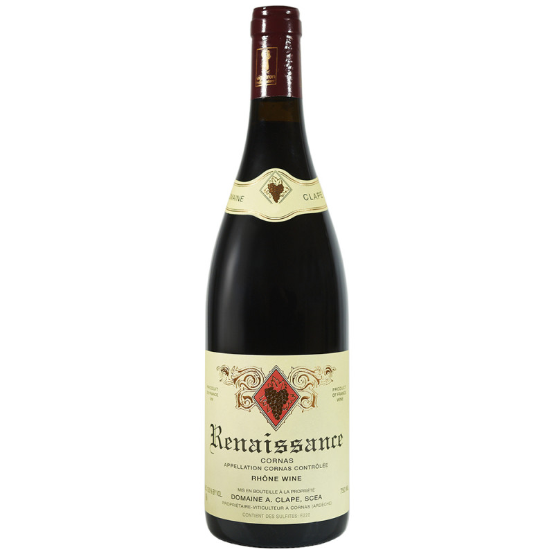 Vin rouge de Cornas Auguste Clape cuvée Renaissance