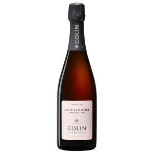 Vin rosé de Champagne maison Colin cuvée Castille Extra-Brut
