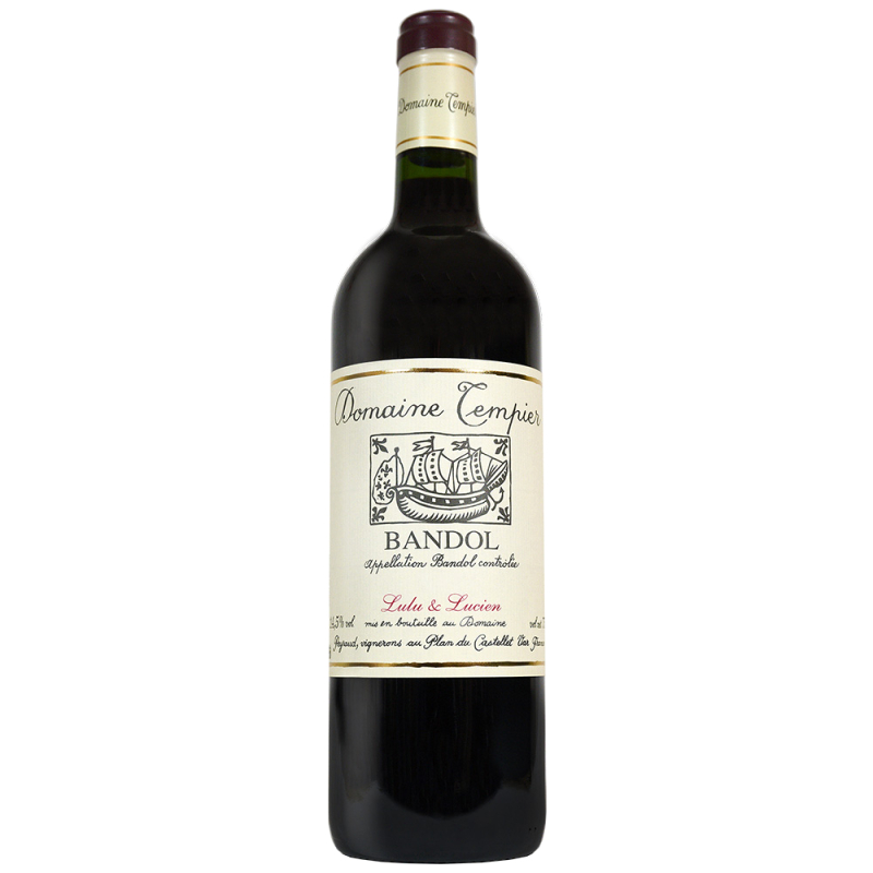 Vin rouge de Bandol en magnum domaine Tempier