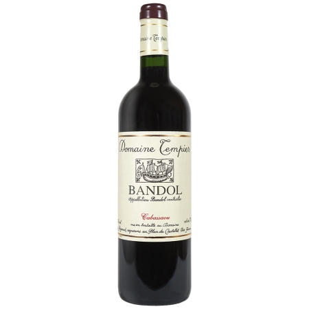 Vin rouge de Bandol Tempier cuvée Cabassaou
