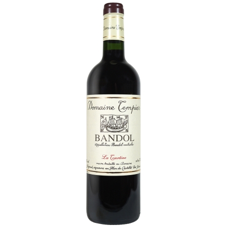 Vin rouge de Bandol Tempier cuvée La Tourtine