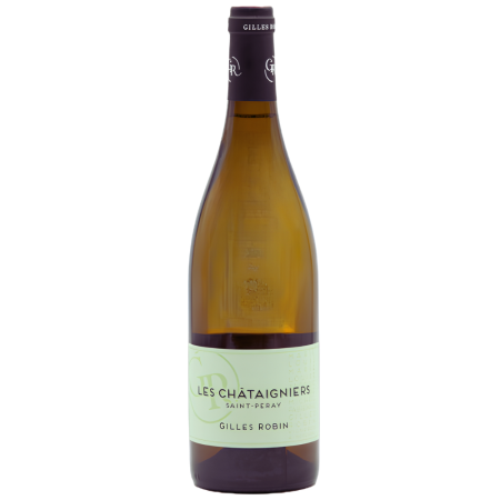 Vin blanc biologique de Saint-Péray Gilles Robin cuvée Les Châtaigniers