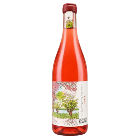 Vin rosé bio de Lirac du domaine Mayard