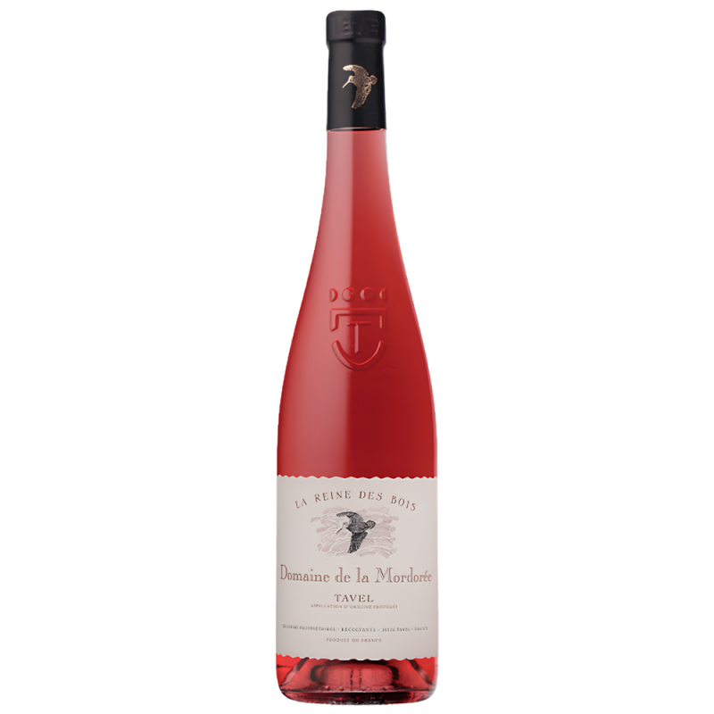 Vin rosé biologique de Tavel La Mordorée cuvée La Reine des Bois
