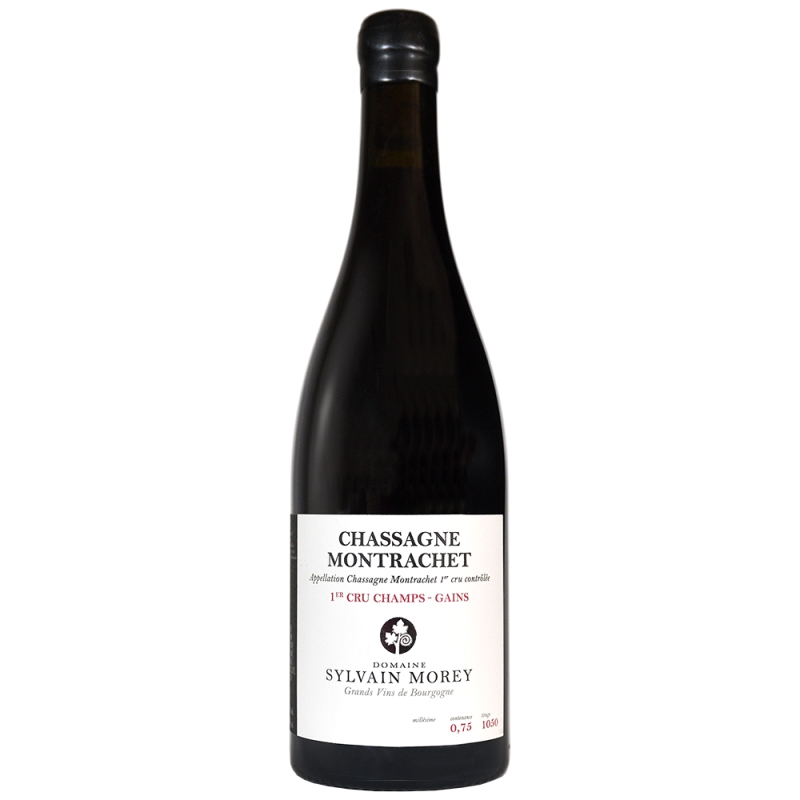Vin rouge de Chassagne-Montrachet domaine Sylvain Morey Champs-Gains 1er cru