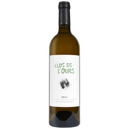 Vin blanc biodynamique des Côtes de Provence Clos de L'Ours Milia