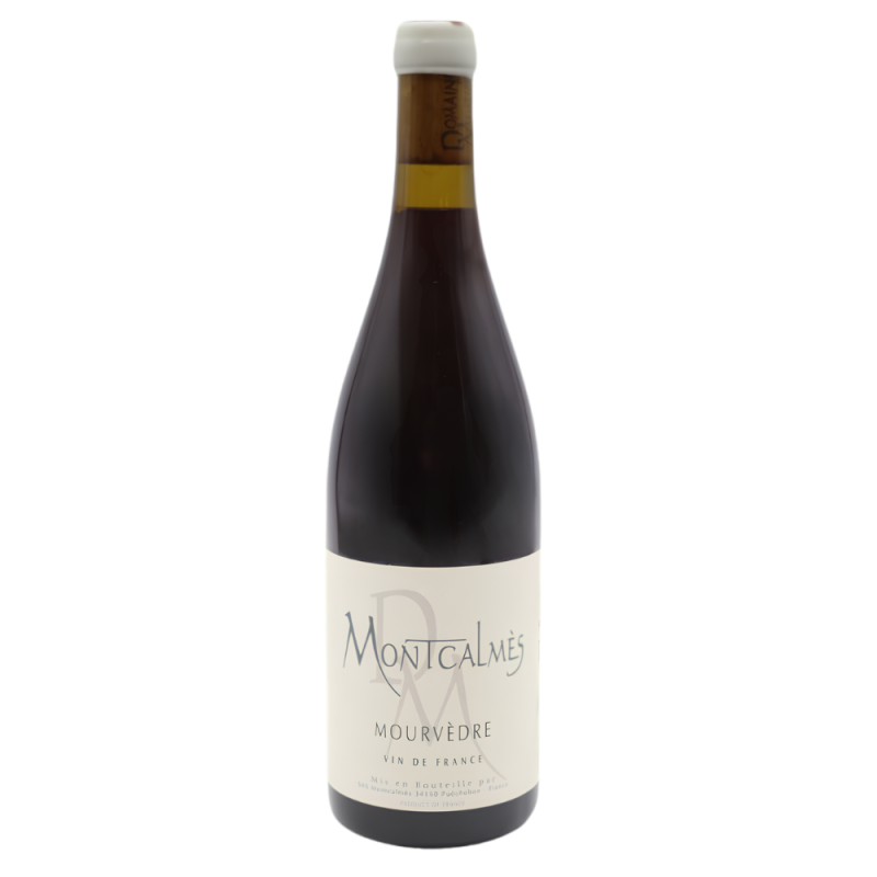 Vin rouge du Languedoc domaine Montcalmès Cuvée Mourvèdre