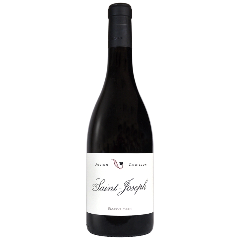 Julien Cecillon Saint-Joseph Babylone rouge, vin de la vallée du Rhône