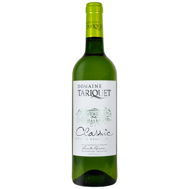 Vin blanc des Côtes de Gascogne Tariquet cuvée Classic