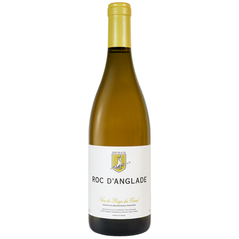 Vin blanc d'IGP du Gard Roc d'Anglade