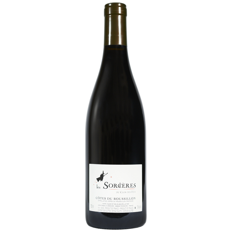 Vin rouge du Roussillon Clos des Fées Les Sorcières 2024
