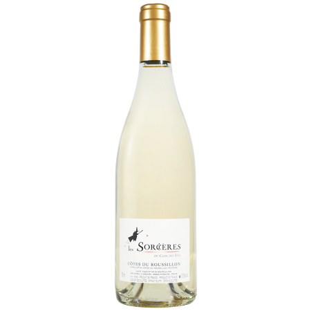 Vin blanc biologique d'IGP Cotes catalanes Clos des Fées Les sorcières 2024