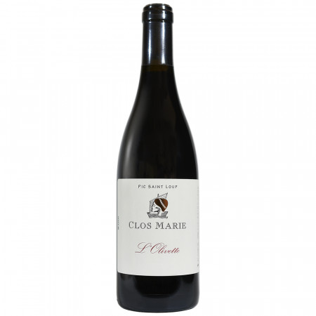 Vin rouge du Pic Saint Loup Clos Marie cuvée L'Olivette